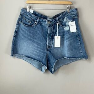Good American The Bombshell Short indigo